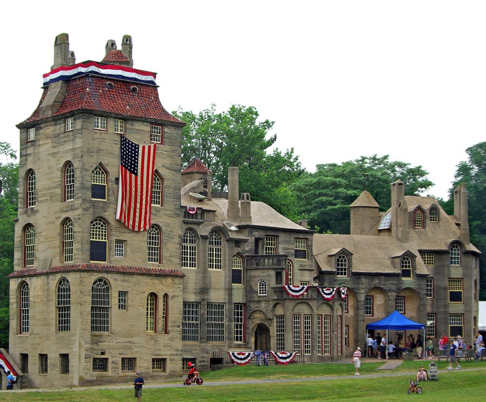 Fourth of July Celebration at Fonthill Castle in Doylestown