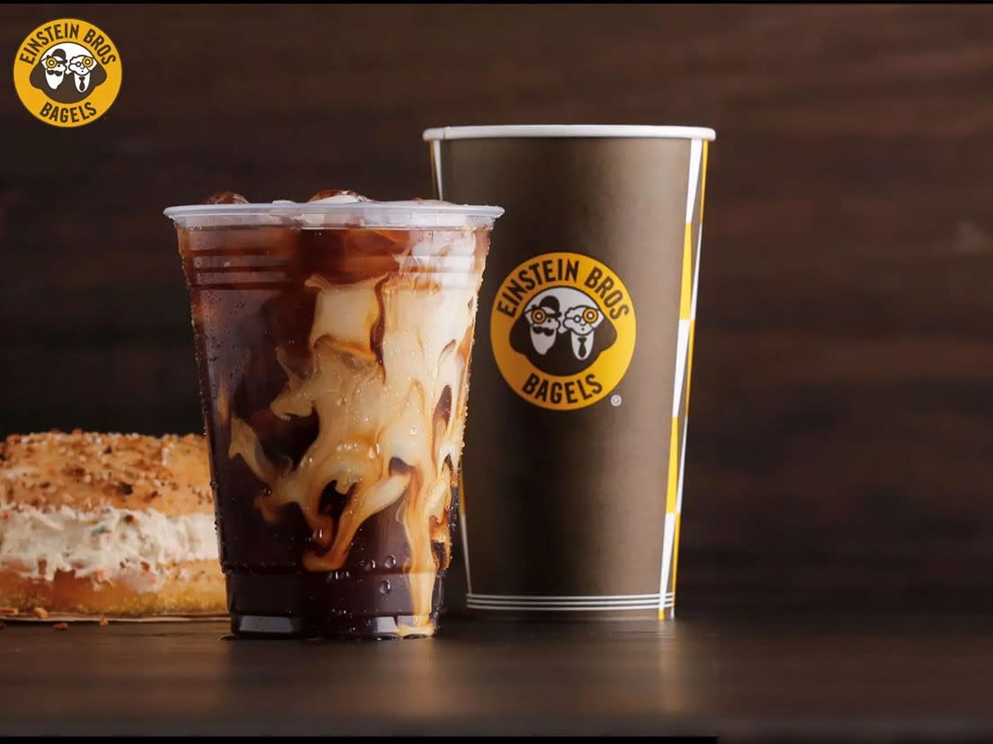 einstein bros bagels coffee