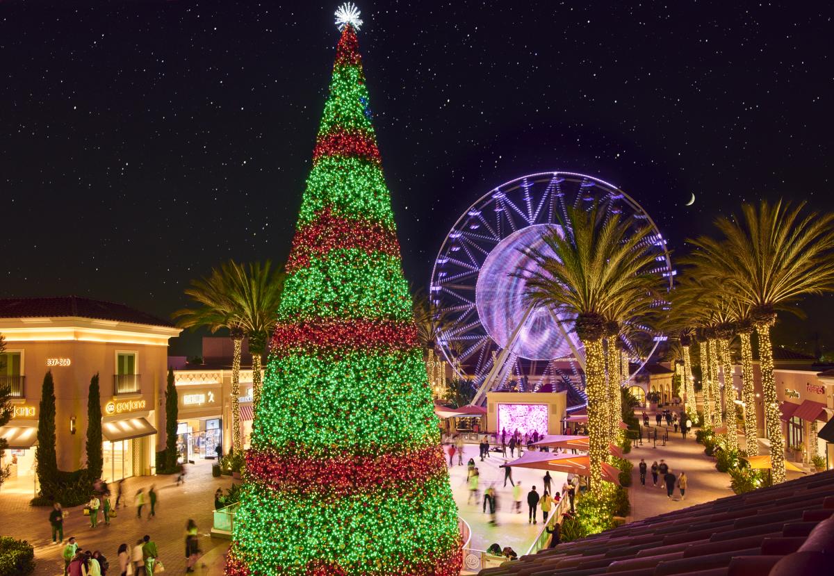Irvine Spectrum Outdoor Ice Skating Rink