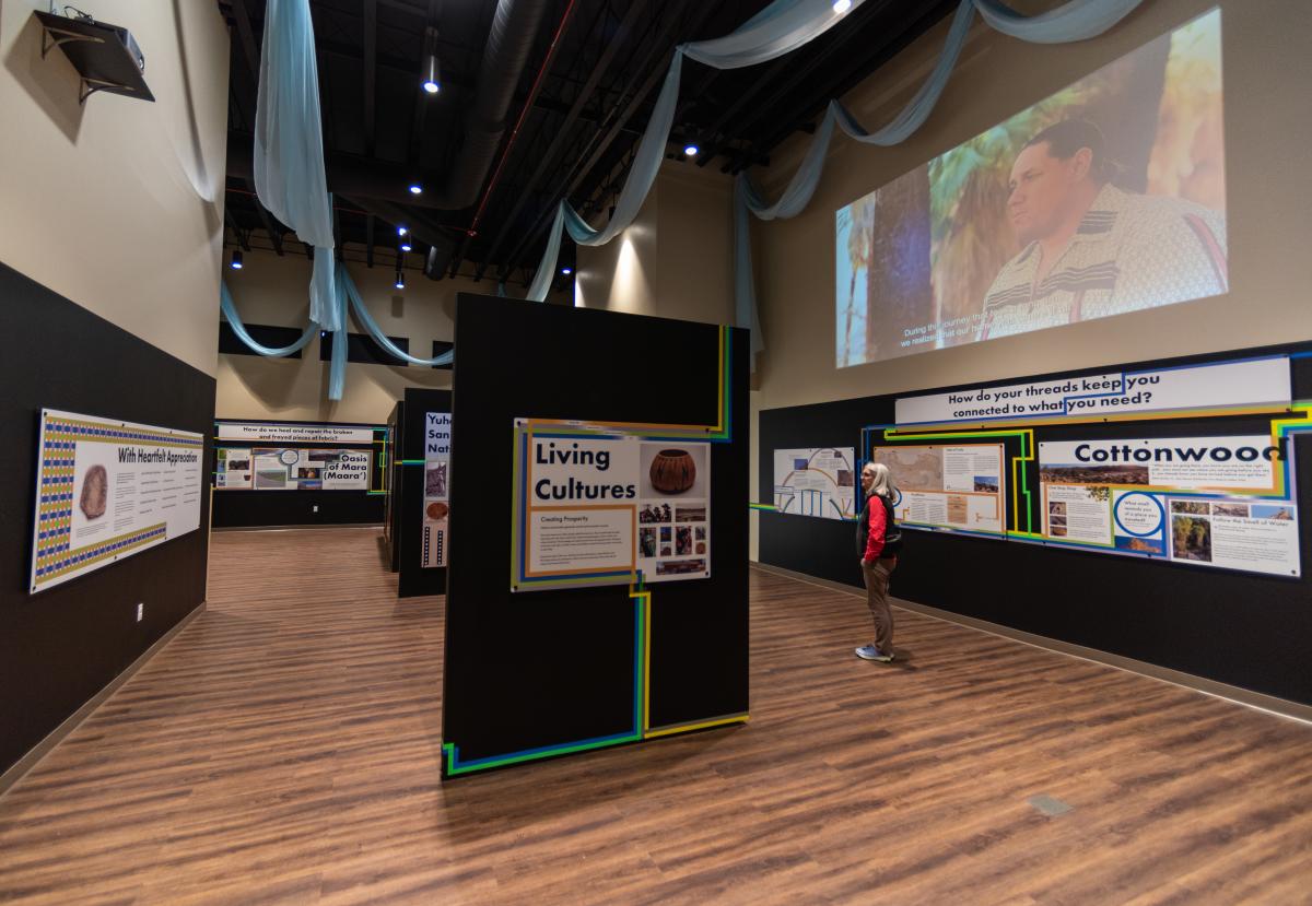 Joshua Tree National Park Universal Threads Exhibit Freedom Plaza NPS/Bill Bjornstad