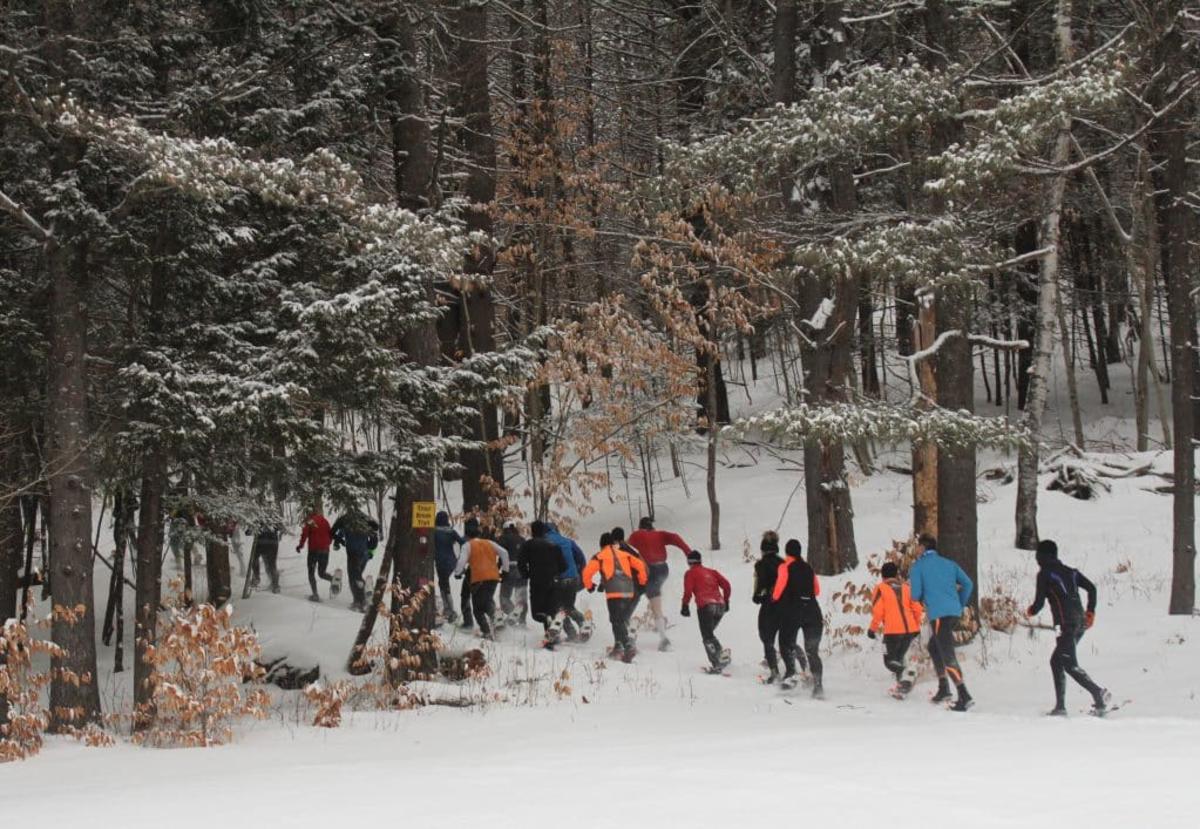 Stone Bridge Caveman and Extreme Caveman Snowshoe Races
