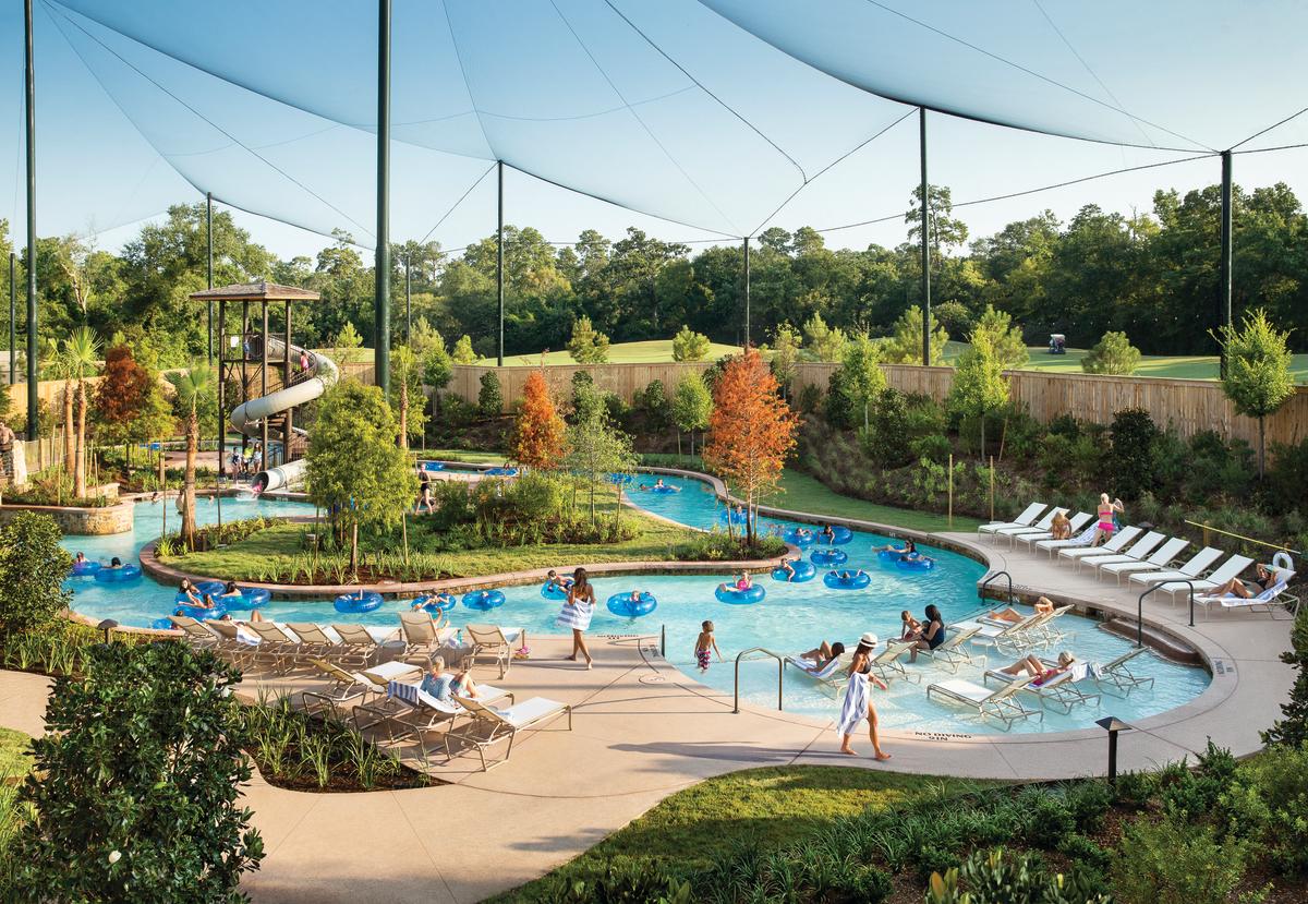 The Forest Oasis Lazy River & Water Park at The Woodlands Resort