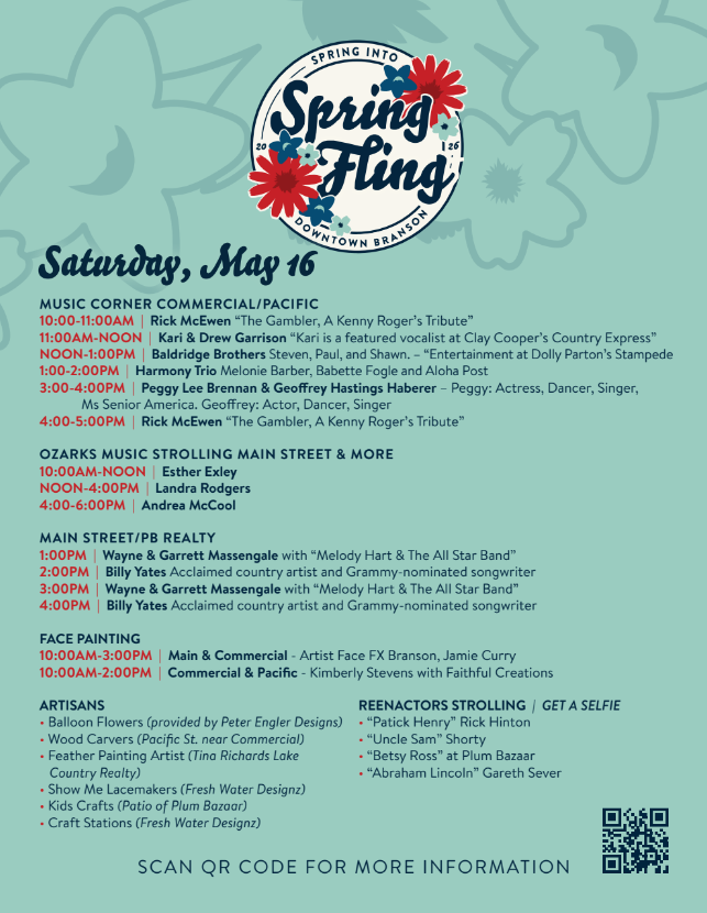Saturday 2026 Spring Fling
