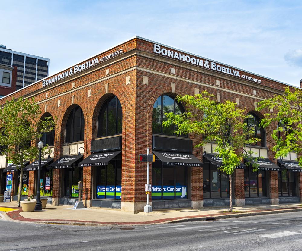 Exterior of the Fort Wayne Visitors Center