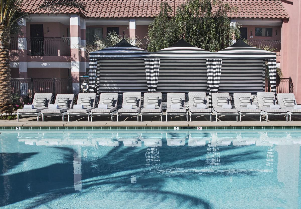 Pink Cabana, the sande hotel, pool