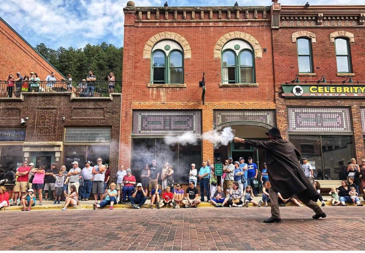 Gunfight Reenactment in Deadwood