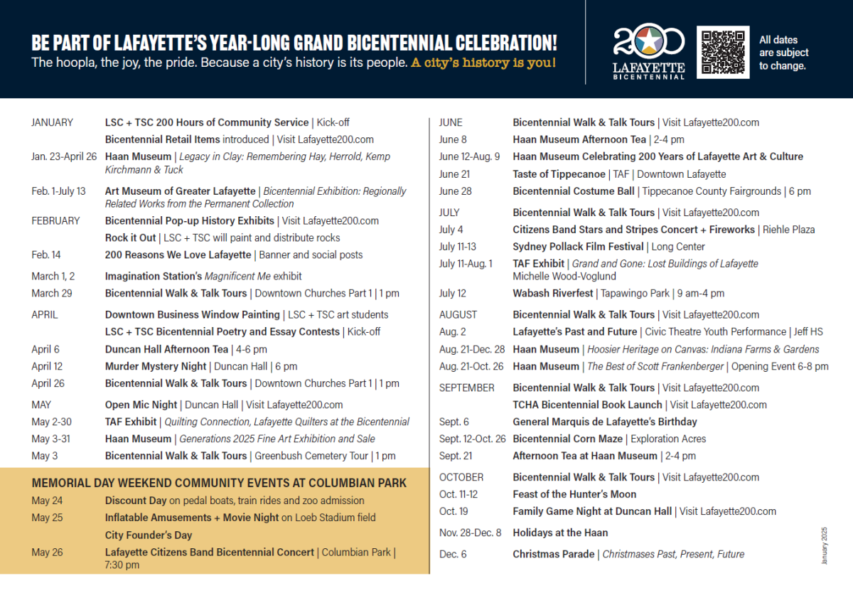 City of Lafayette Bicentennial Events