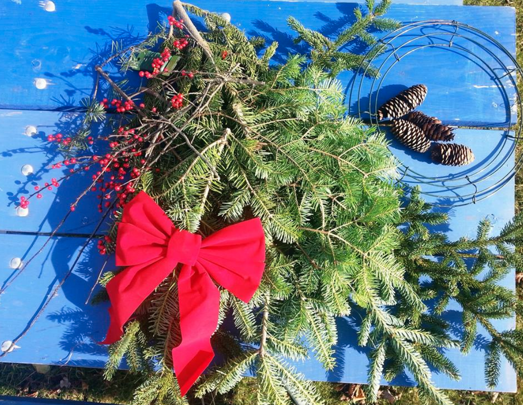 Wreath Making with Mass Audubon 