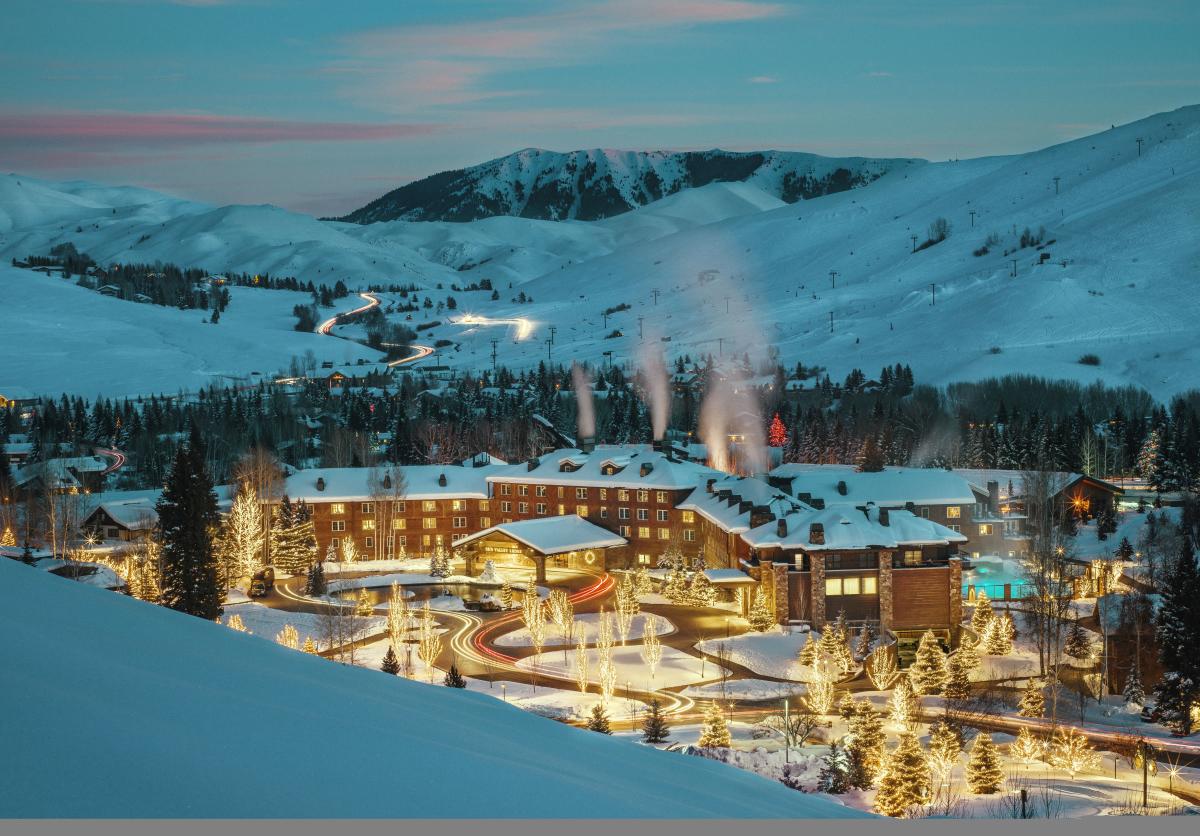 Sun Valley Winter Scenic