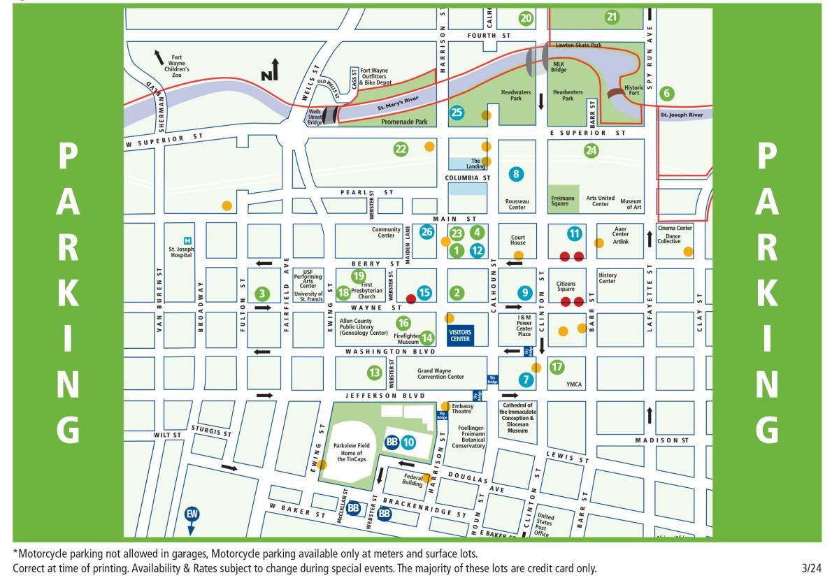 2024 City Parking Map