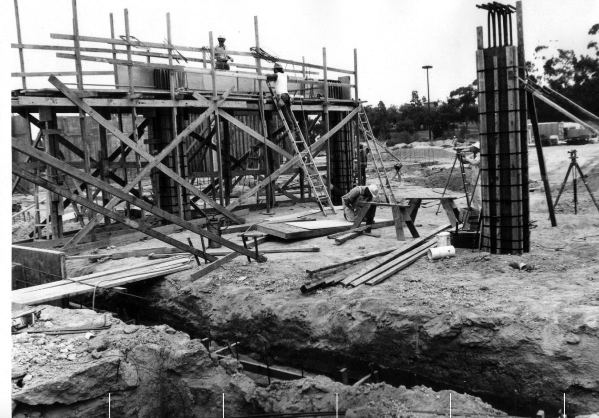 Central Library construction