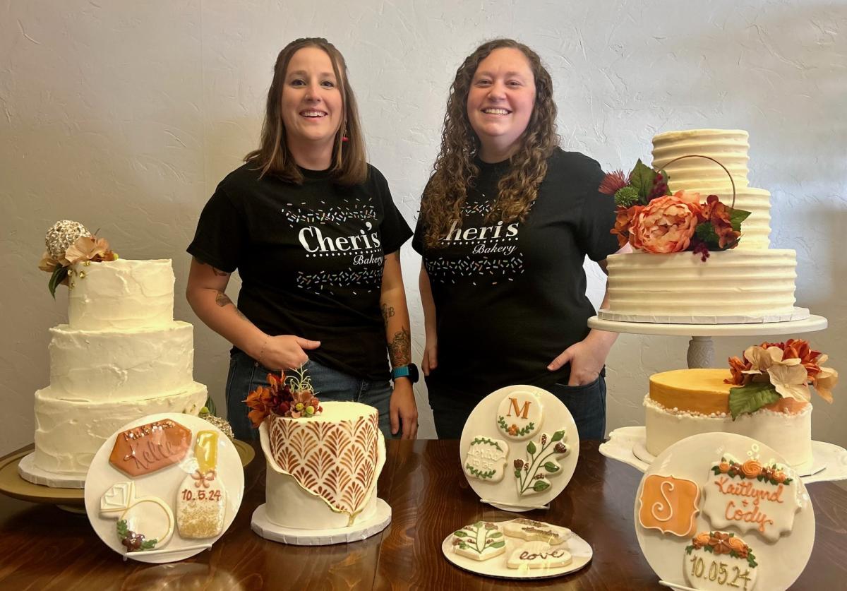 Owners of Cheri's Bakery