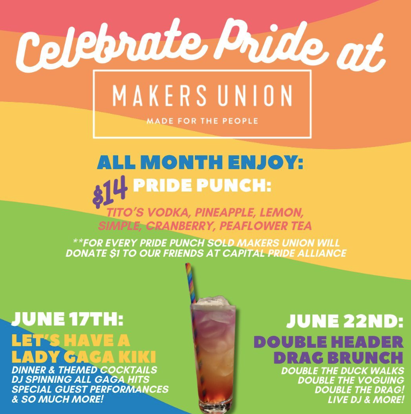 Makers Union Pride Punch Cocktail - 2024