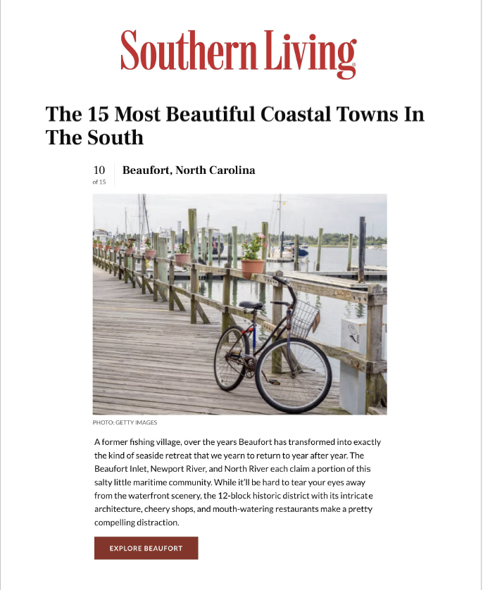 Southern Living 15 Most Beautiful Coast Towns Cover