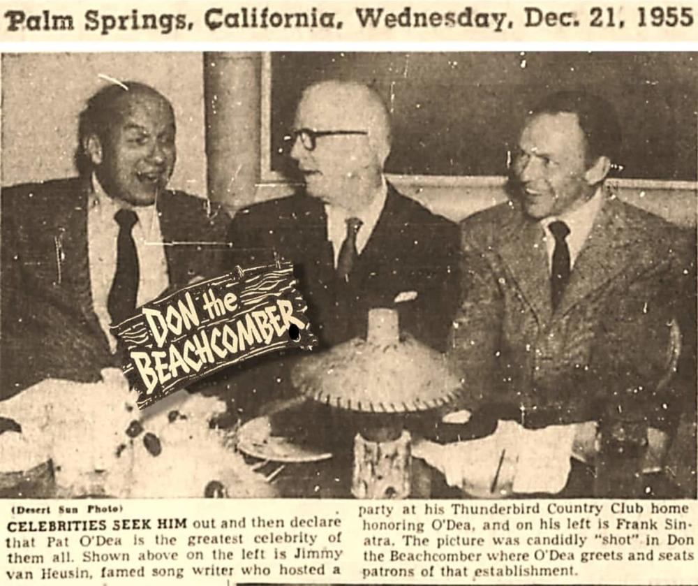 Frank Sinatra Don The Beachcomber
