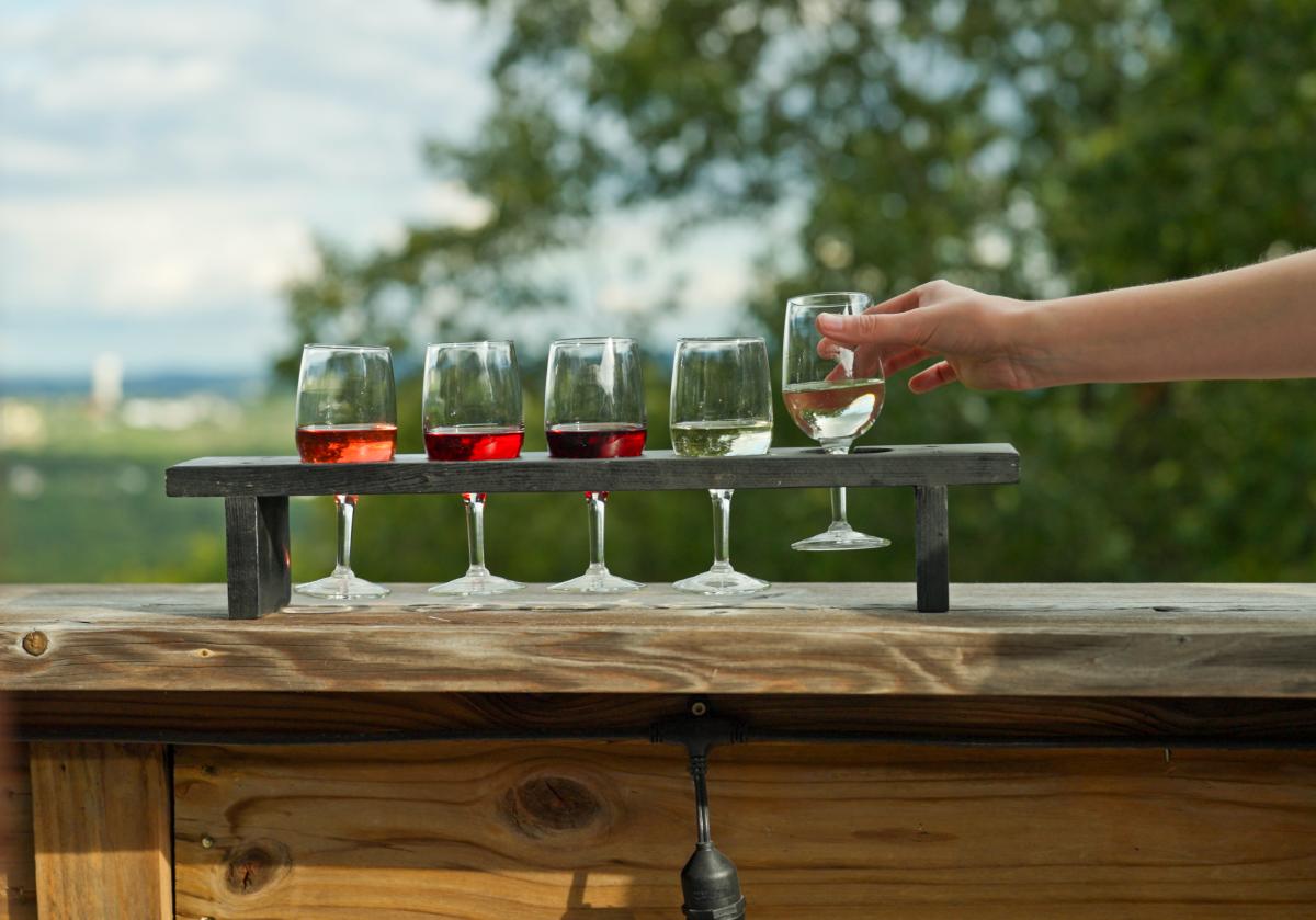 Lindwedel Winery Wine Flight