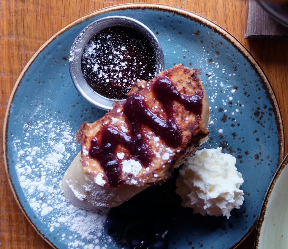 French toast at LouVino OTR (photo: LouVino OTR)