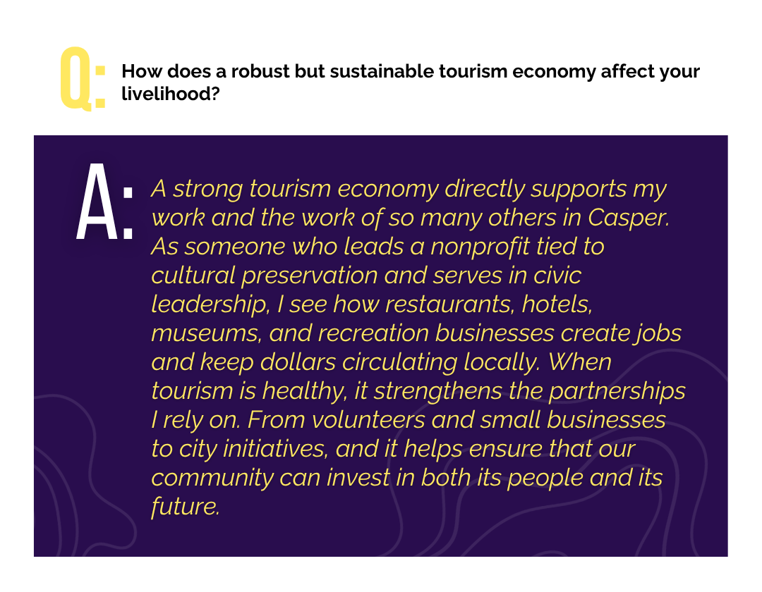 Gena Jensen - Faces of Tourism Q1