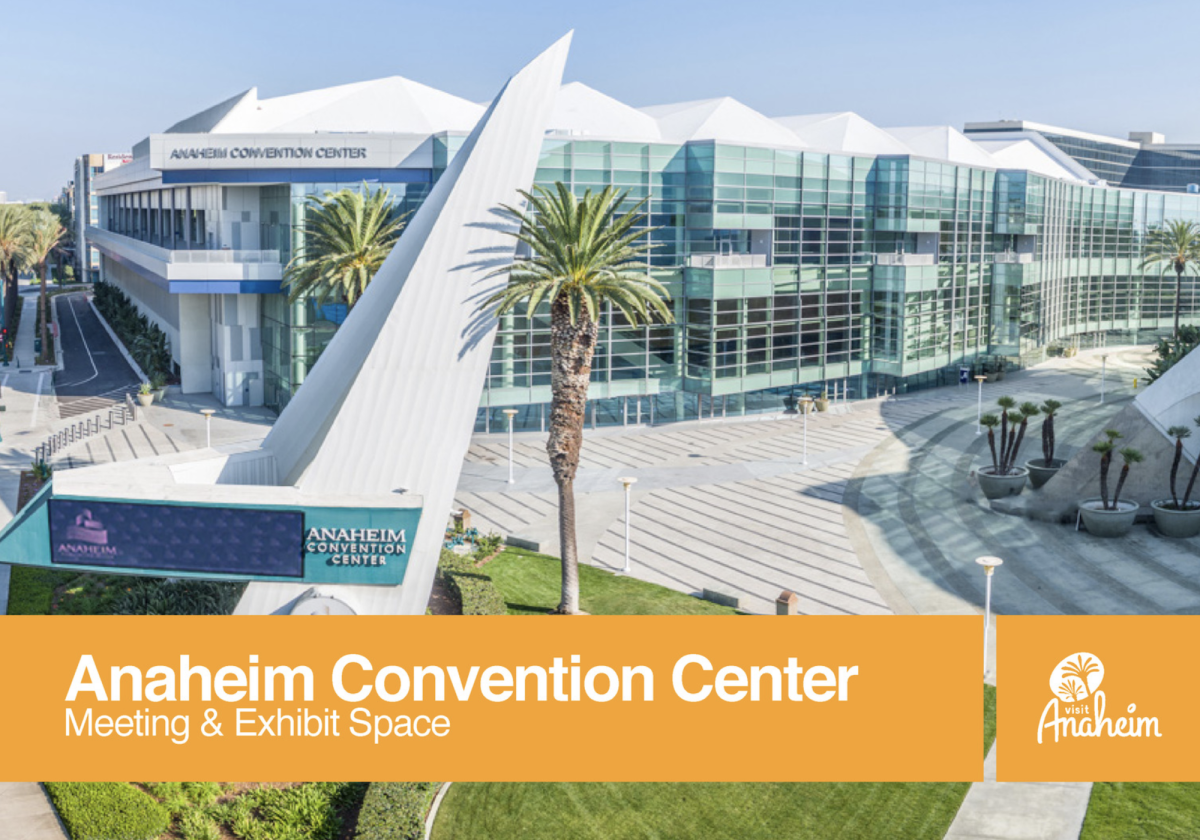 Anaheim Convention Center Floor Plans & Specifications