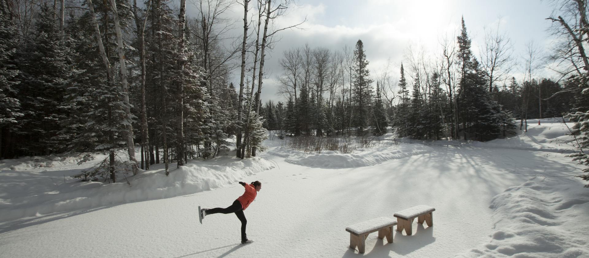 Winter Park Ice Skating Other Minocqua Area Skating Venues