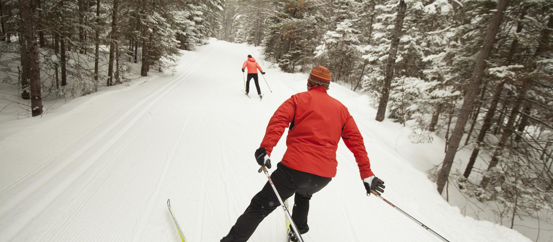Cross Country Skiing Snowshoeing In Minocqua Wisconsin