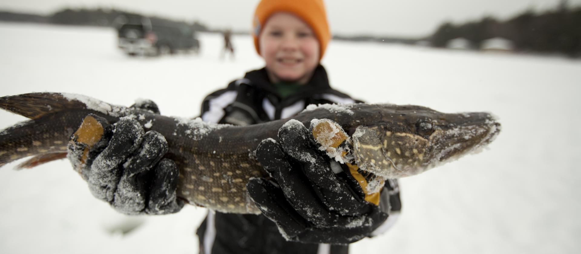 Ice Fishing In Northern Wisconsin Minocqua Fishing Report