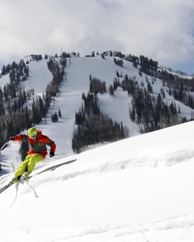 Skier at Deer Valley Resort