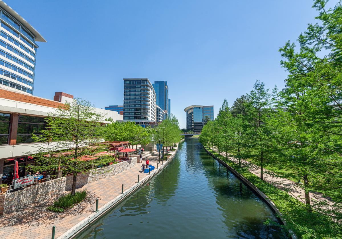 The Waterway near Waterway Square