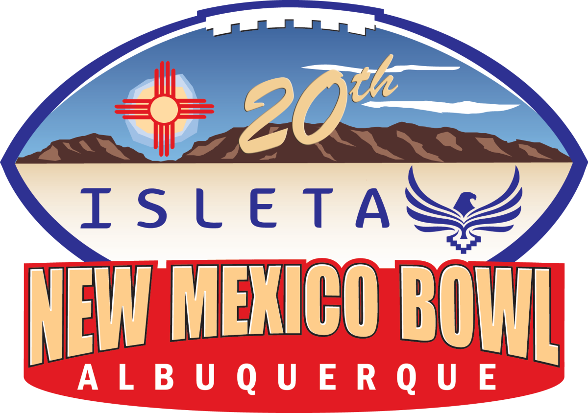 The 20th Anniversary Isleta New Mexico Bowl logo.