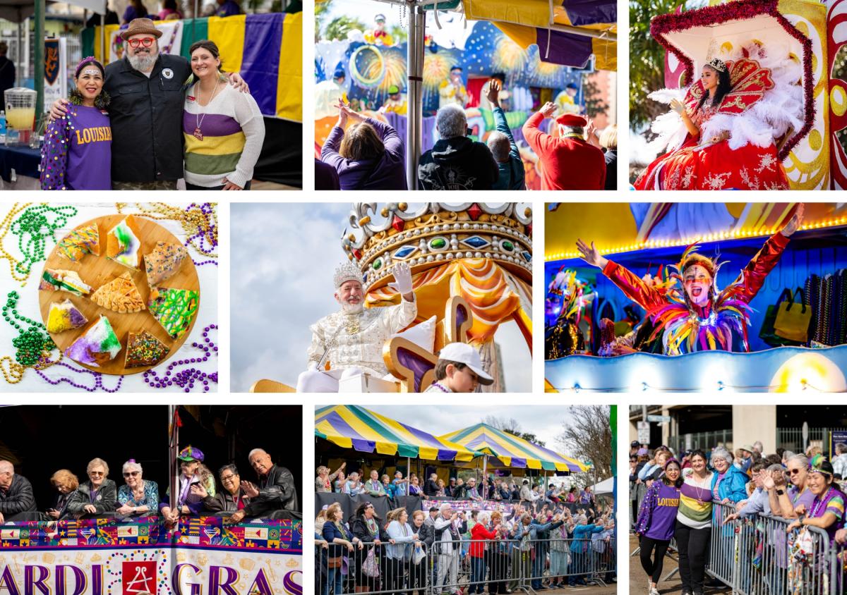 Lafayette Mardi Gras VIP Stand
