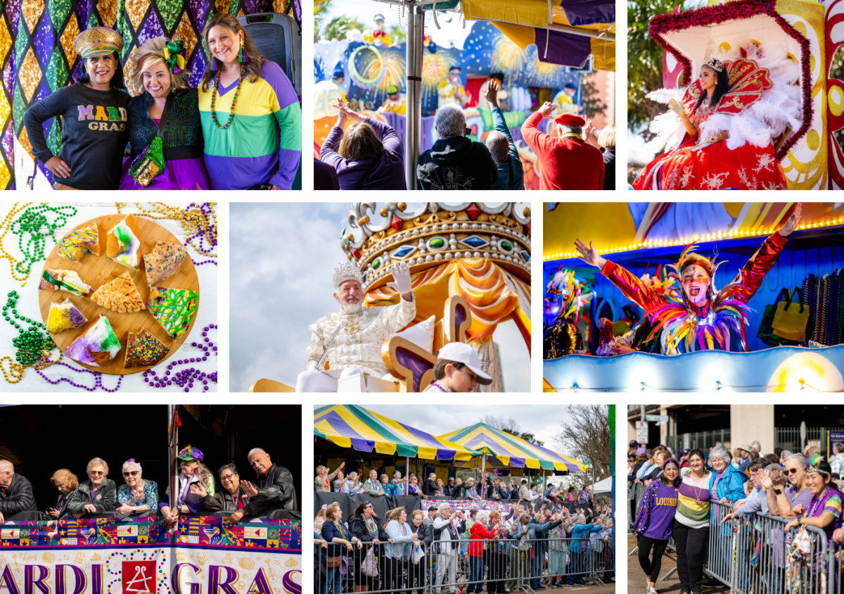 Lafayette Mardi Gras VIP Stand