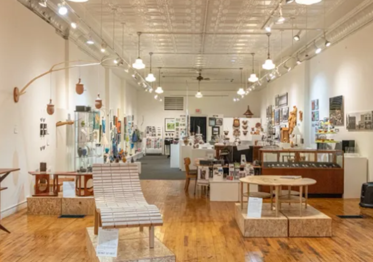 Step inside of the Q Gallery, to view locally made art in the Stevens Point Area.