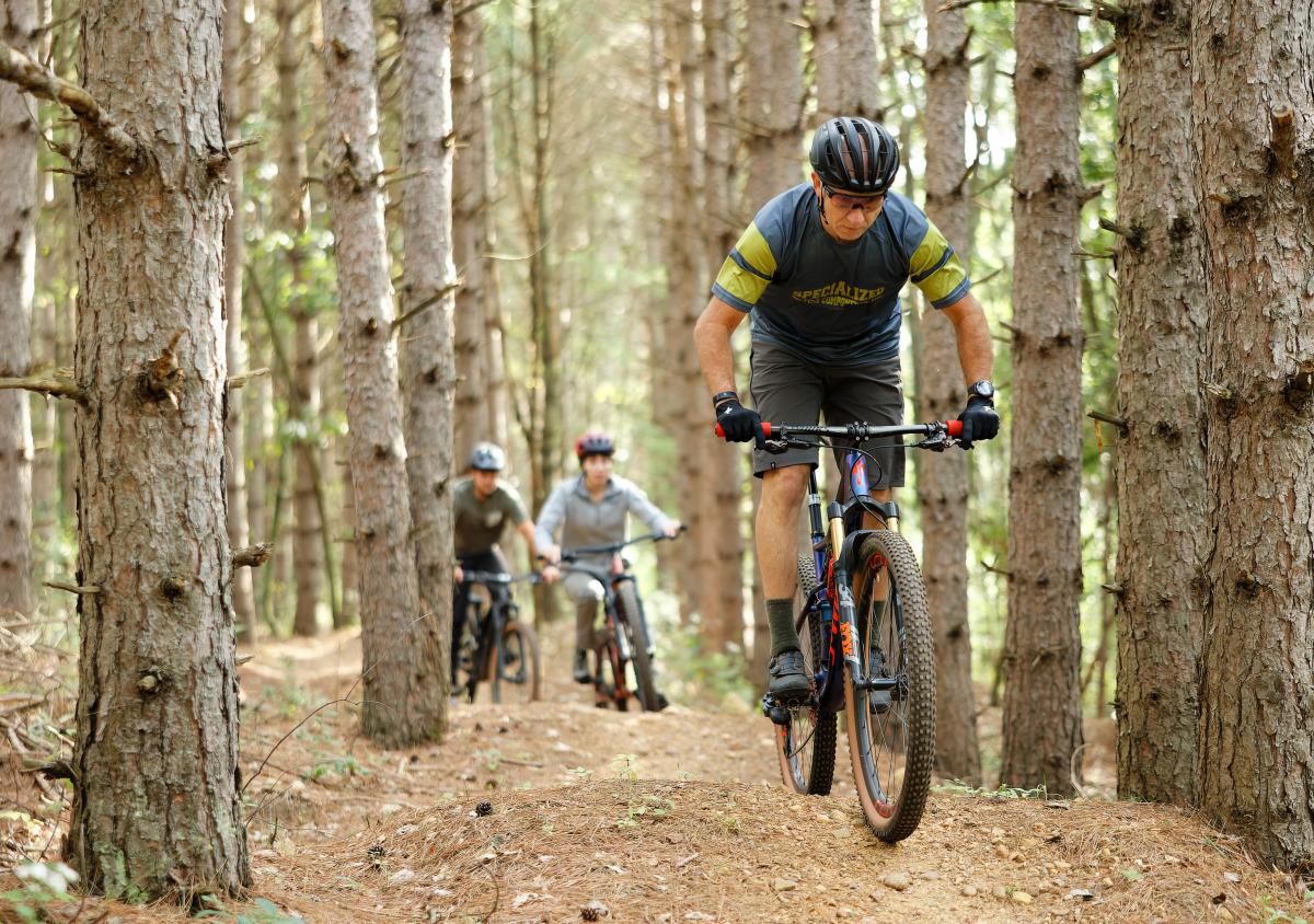 Biking- Standing Rocks County Park