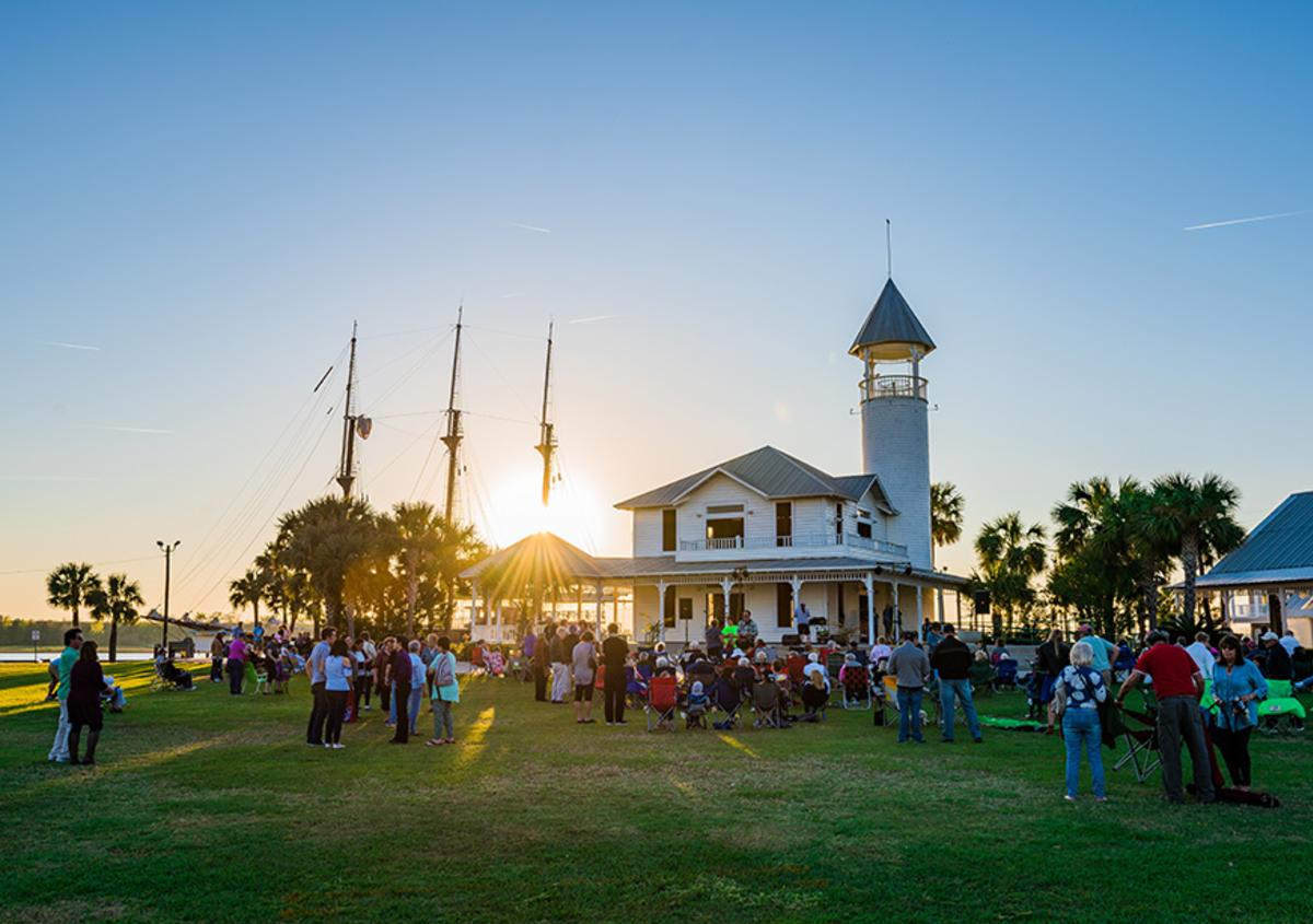 Mary Ross Waterfront Park in Brunswick, GA