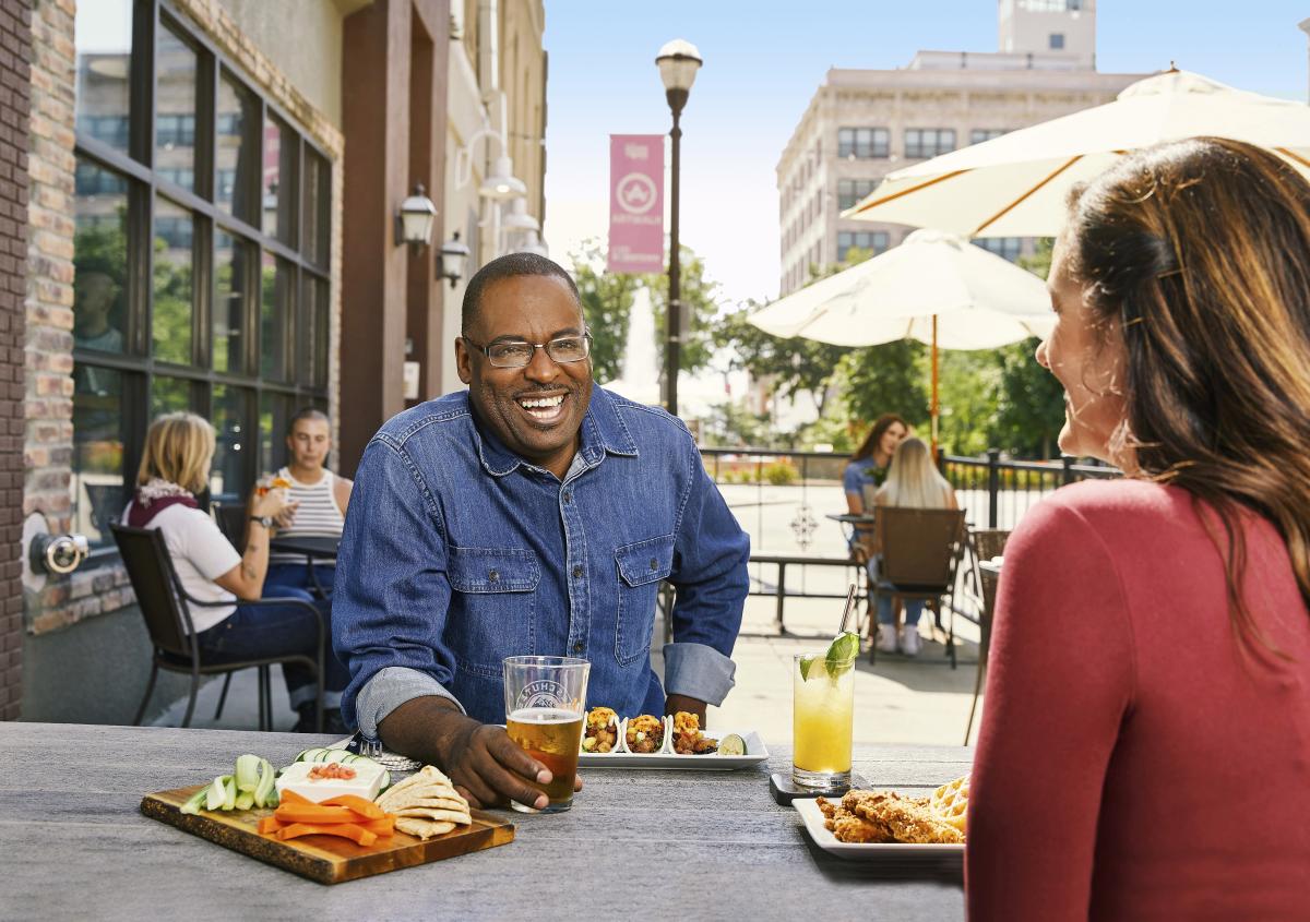 Dining at Civil Kitchen in downtown Springfield, Missouri
