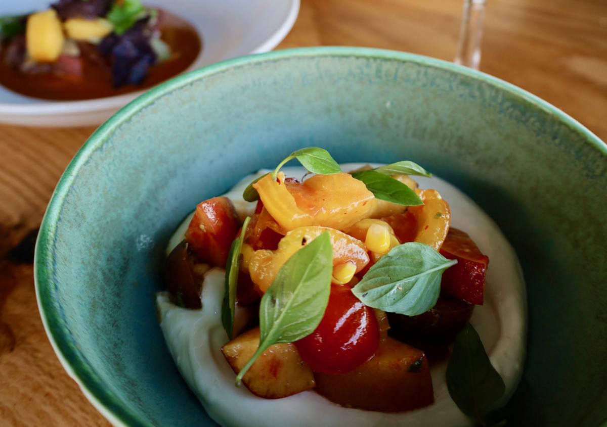 Seasonal salad at Lotte