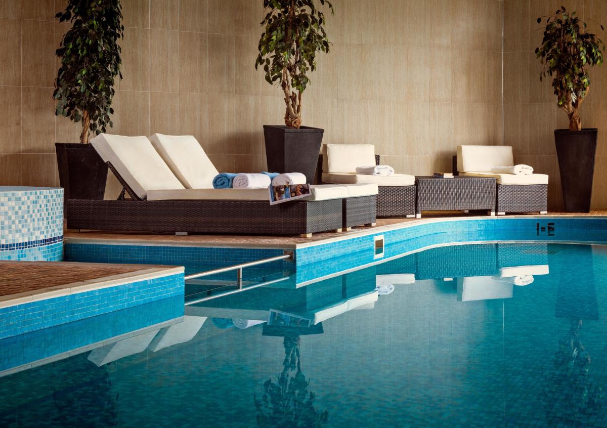 Inside Saltus Spa at Balmer Lawn Hotel in the New Forest