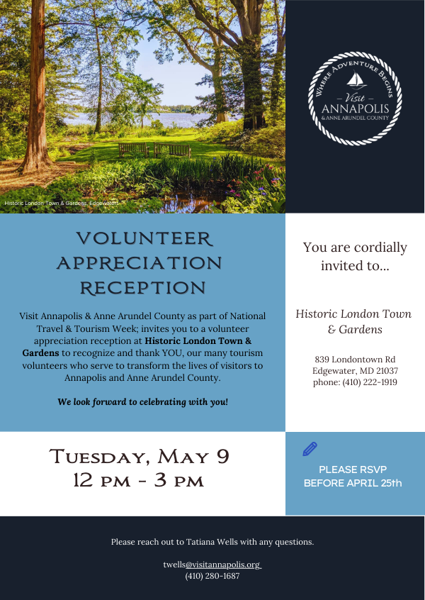 Volunteer Appreciation Reception