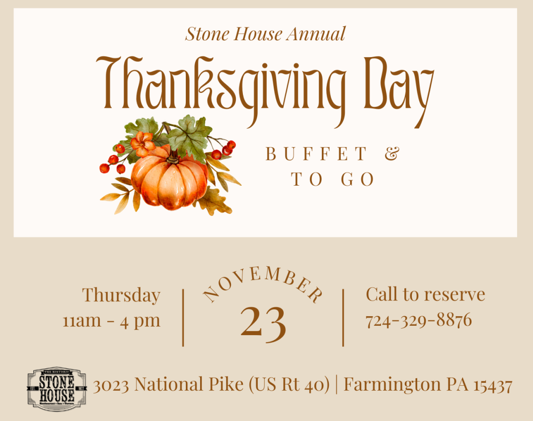 Stone House Thanksgiving
