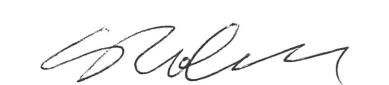 Mayor Clyde Roberson Signature