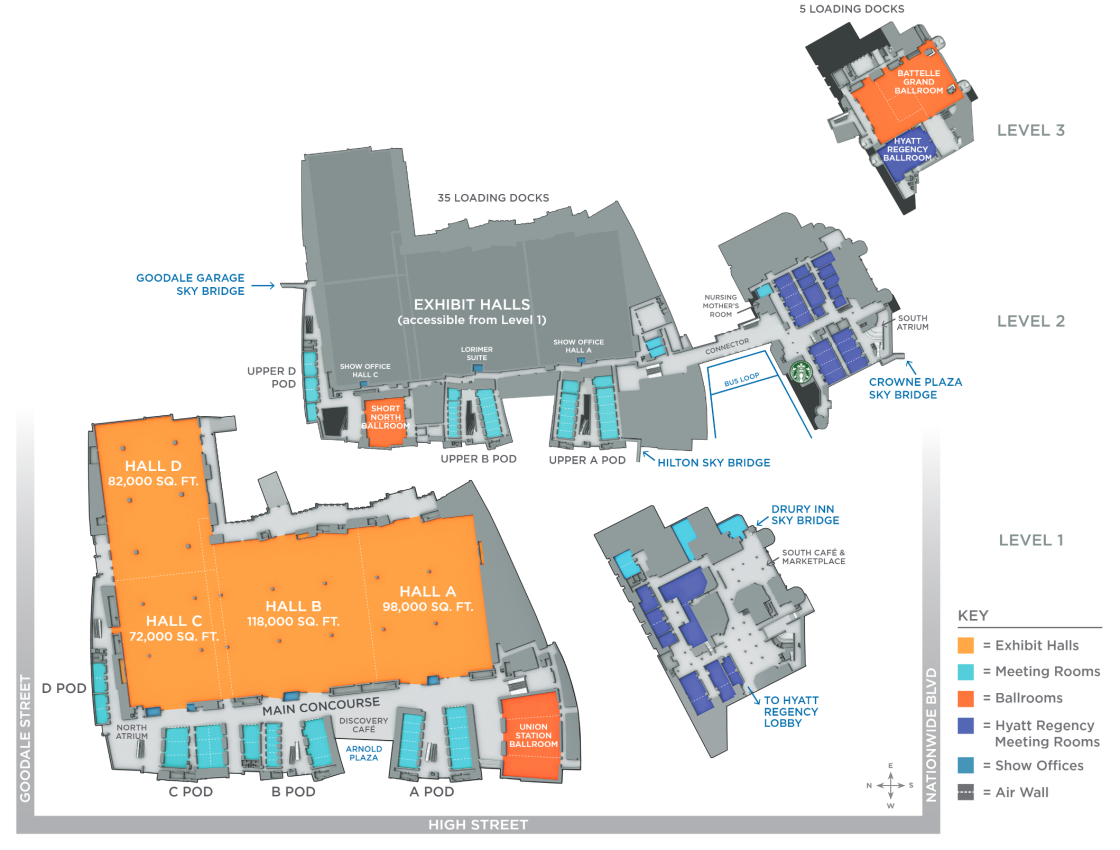 GCCC floor plan overview