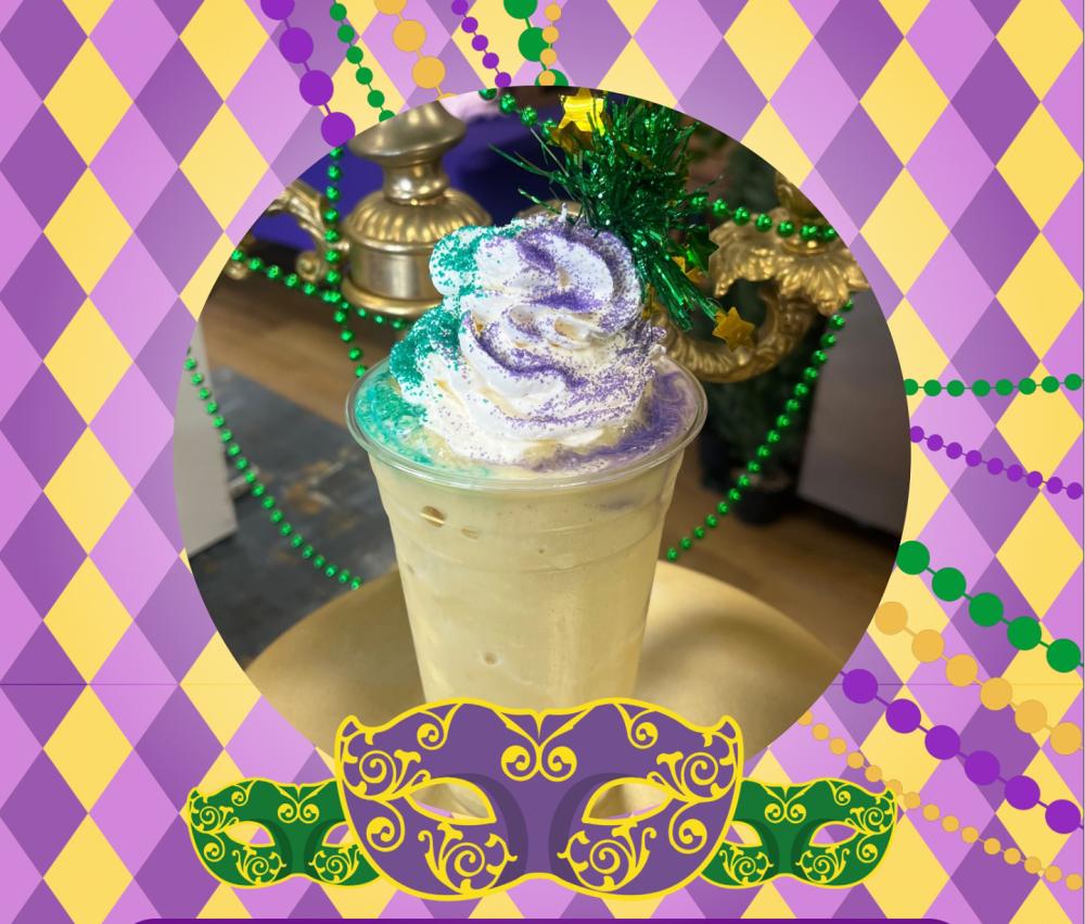 Lucca Fresca's King Cake Shake