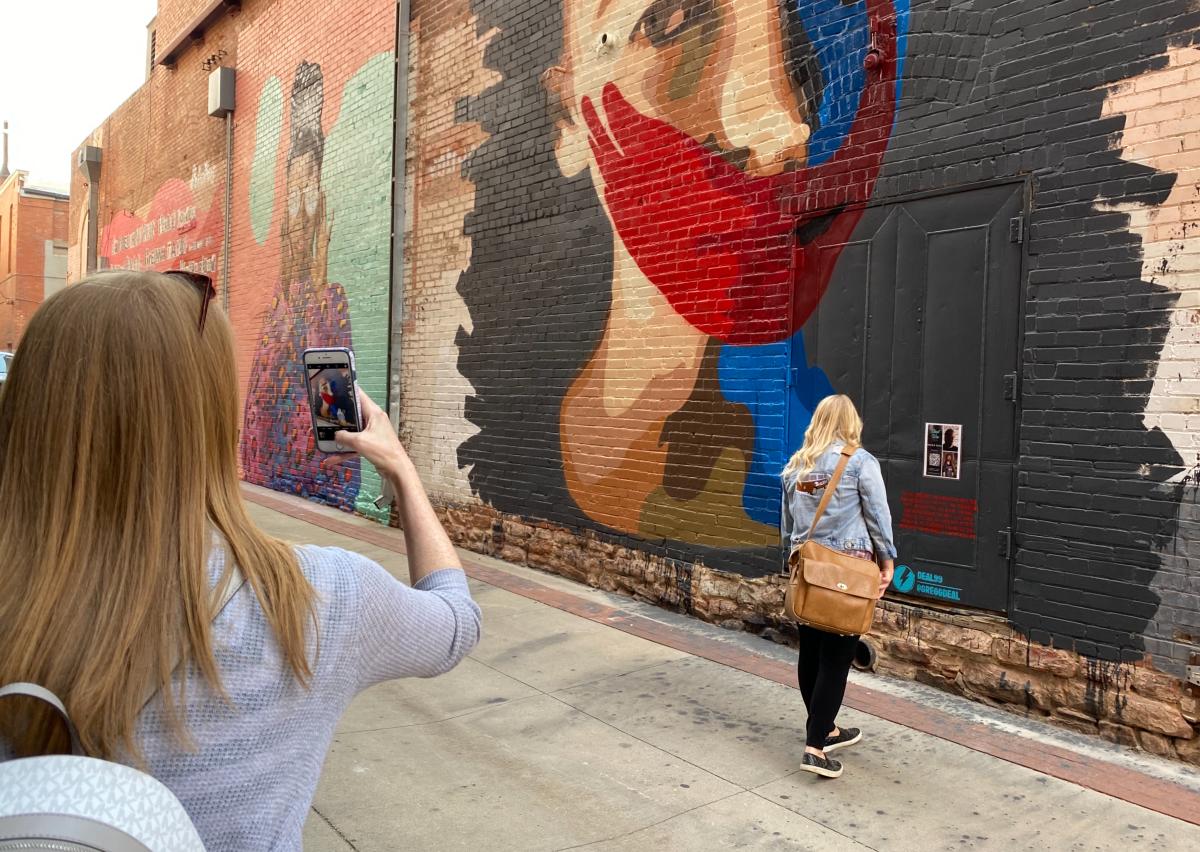 Street Wise Murals Behind Boulder Theater