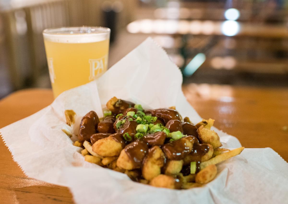 The Wurst Biergarten Poutine
