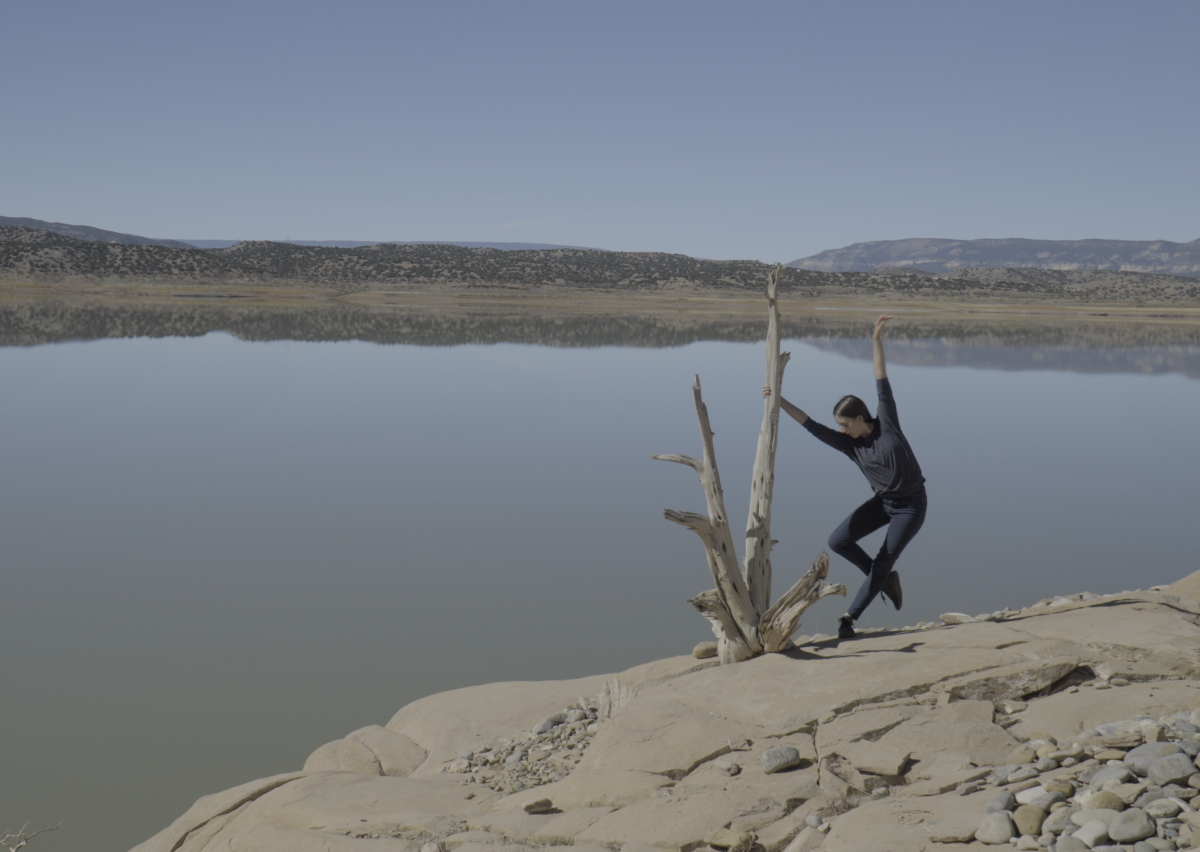 Audrie Gonzales-Ellsworth at Abiquiú Lake