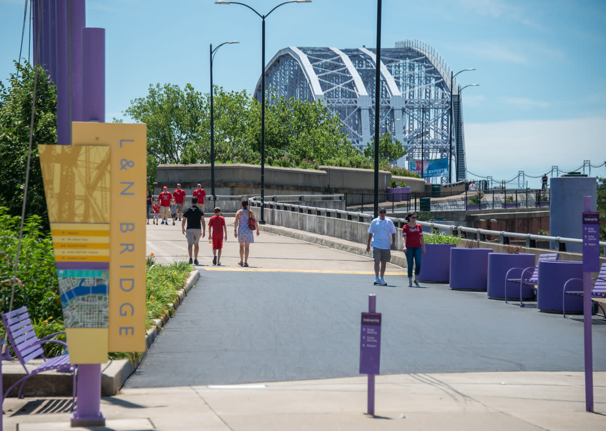 purple people bridge