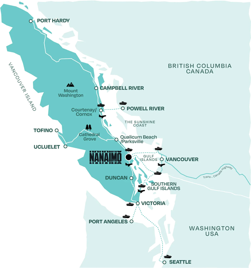 Nanaimo-Map