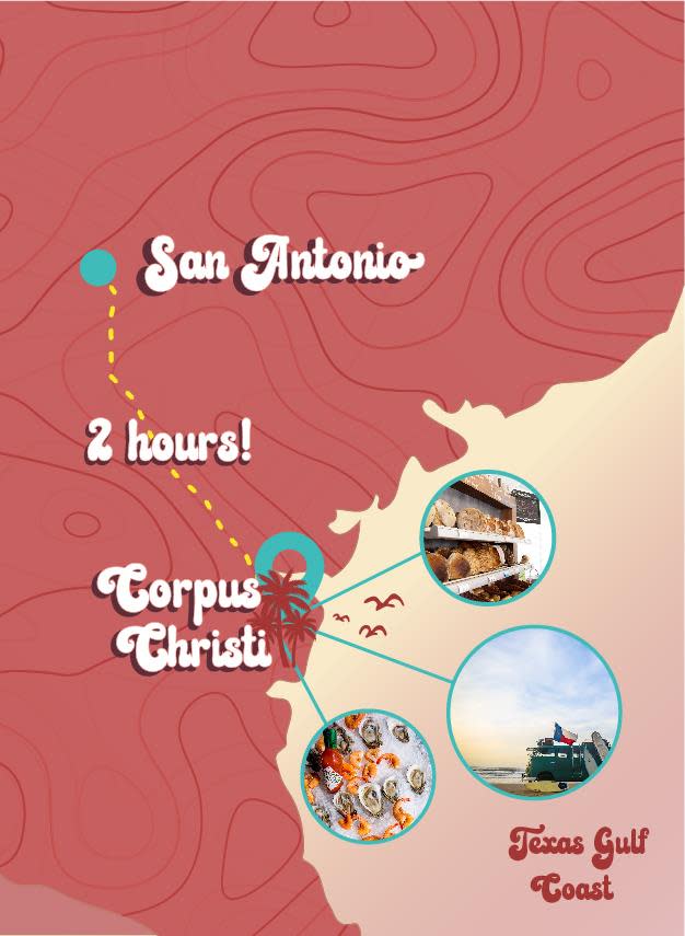 San Antonio Infographic Map