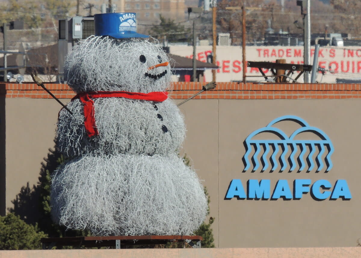 Tumbleweed Snowman