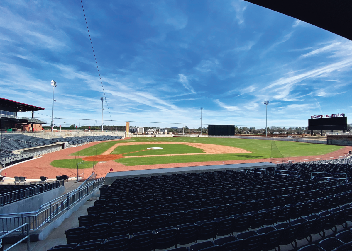 Toyota Field in Huntsville  Home of the Rocket City Trash Pandas